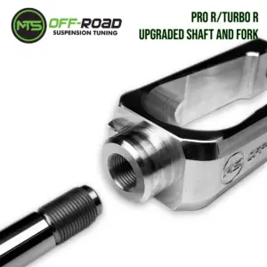 mts off road suspension tuning upgraded front shafts and shock forks for pro r turbo r ultimate set of 2