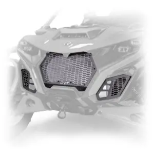 drt can am maverick r aluminum front grill kit 1.jpg