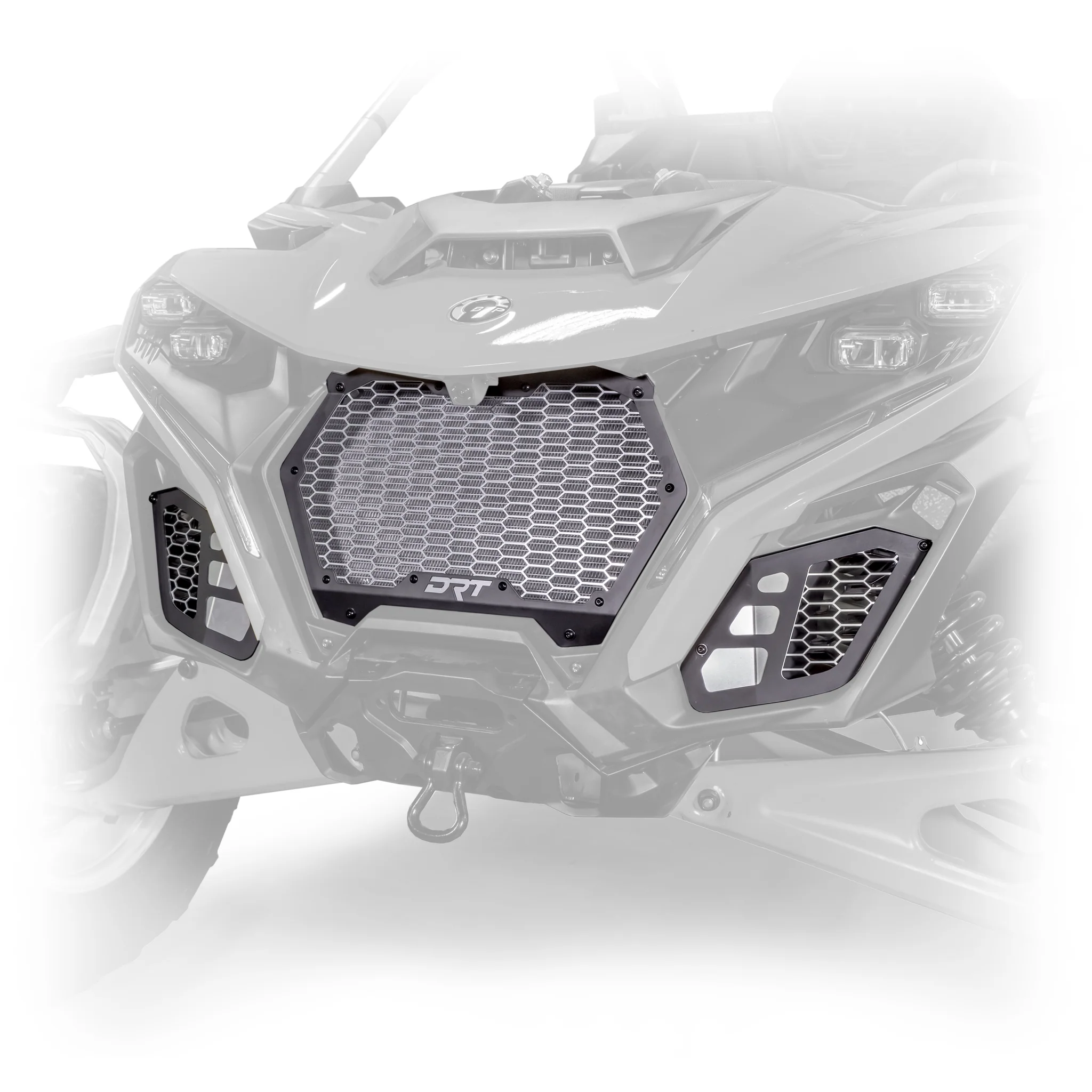 drt can am maverick r aluminum front grill kit 1.jpg