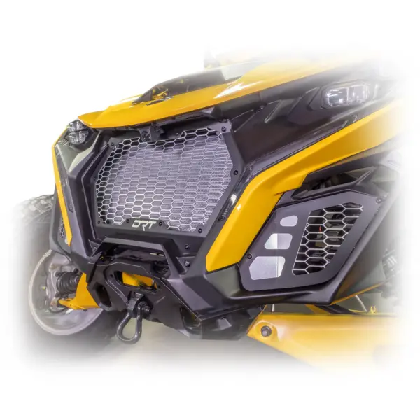 drt can am maverick r aluminum front grill kit 5.jpg