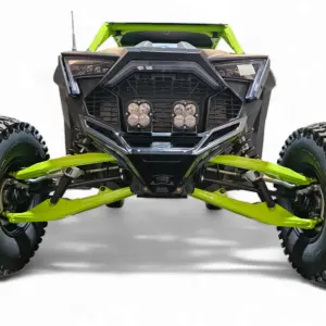 electric offroad design 2022 polaris rzr pro r turbo r machined billet front winch bumper black hard anodize 7.png