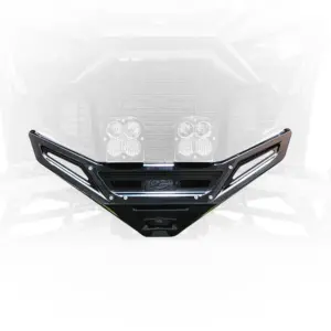 Elektric Offroad Design 2022 Polaris RZR Pro R Turbo R Machined Billet Front Winch Bumper Black Hard Anodize