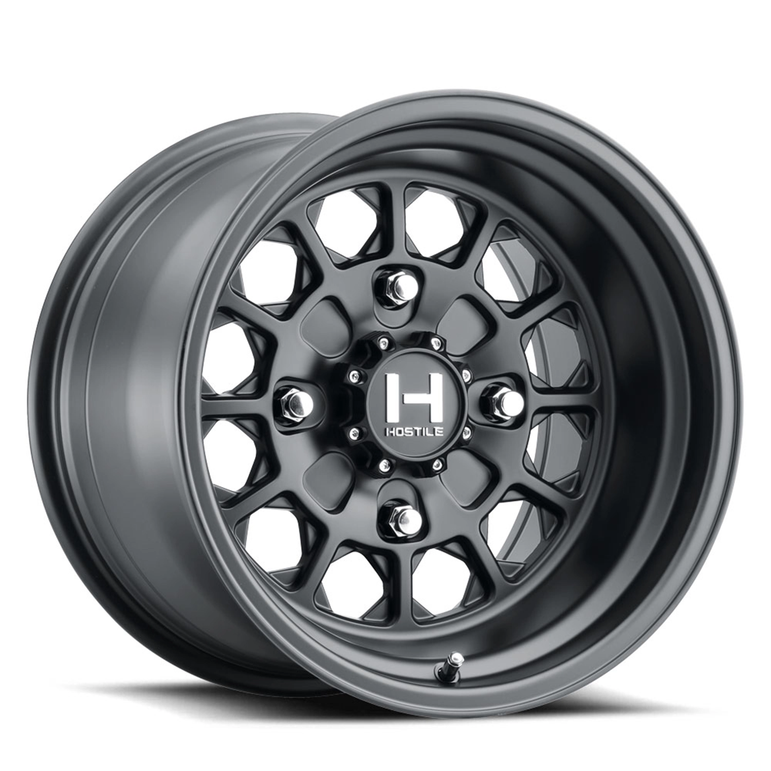 hostile wheels h125 pismo utv full satin black