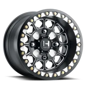 hostile wheels h325 pismo satin black milled