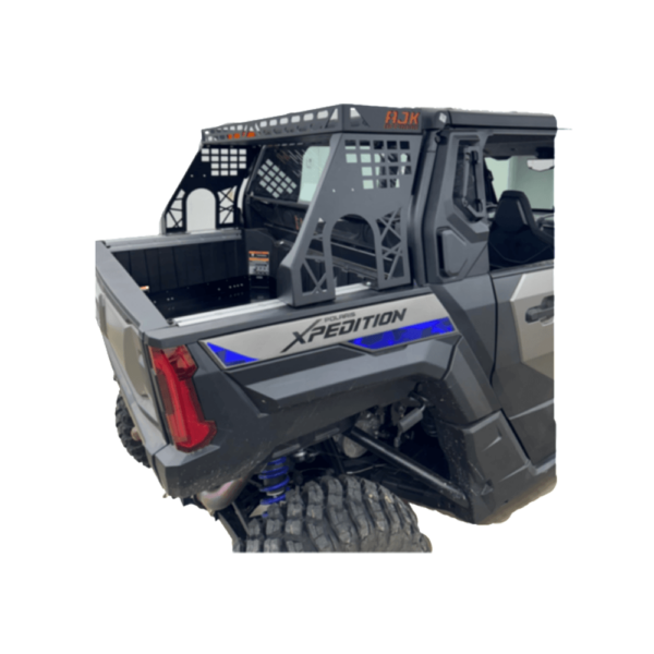 ajk offroad polaris xpedition headache rack 1 2 rack 1