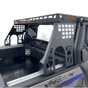 ajk offroad polaris xpedition headache rack 1 2 rack 5