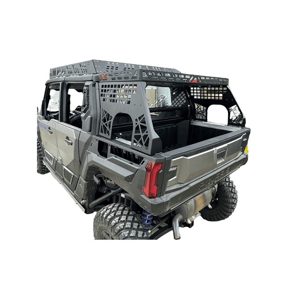 AJK OffRoad Polaris Xpedition Headache Rack 3/4 Rack - Jagged X Offroad