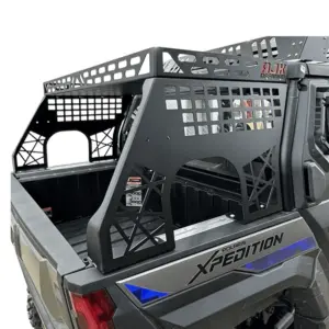 ajk offroad polaris xpedition headache rack 3 4 rack 7