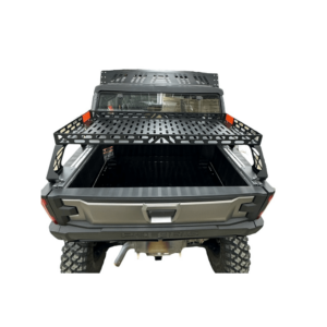 ajk offroad polaris xpedition short headache rack 3 4 rack 8