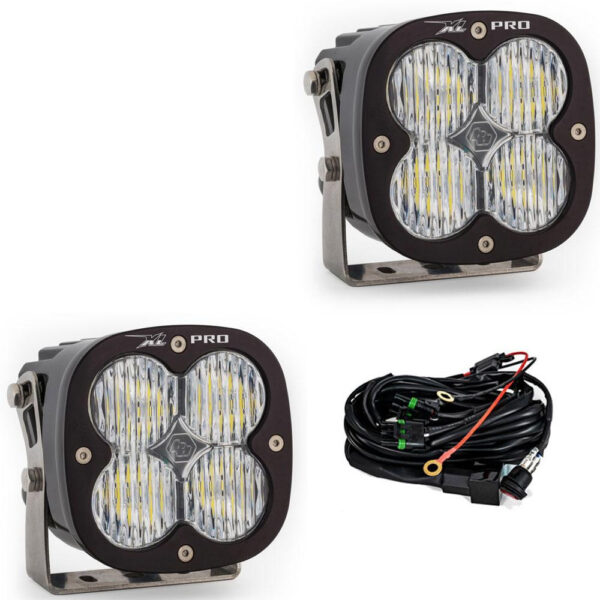 baja designs xl pro led auxiliary light pod pair universal 2