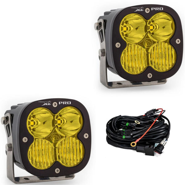 baja designs xl pro led auxiliary light pod pair universal 4