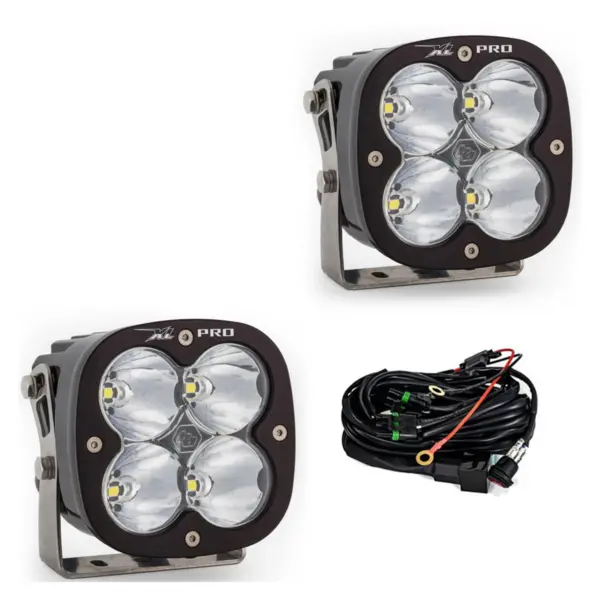 baja designs xl pro led auxiliary light pod pair universal 6