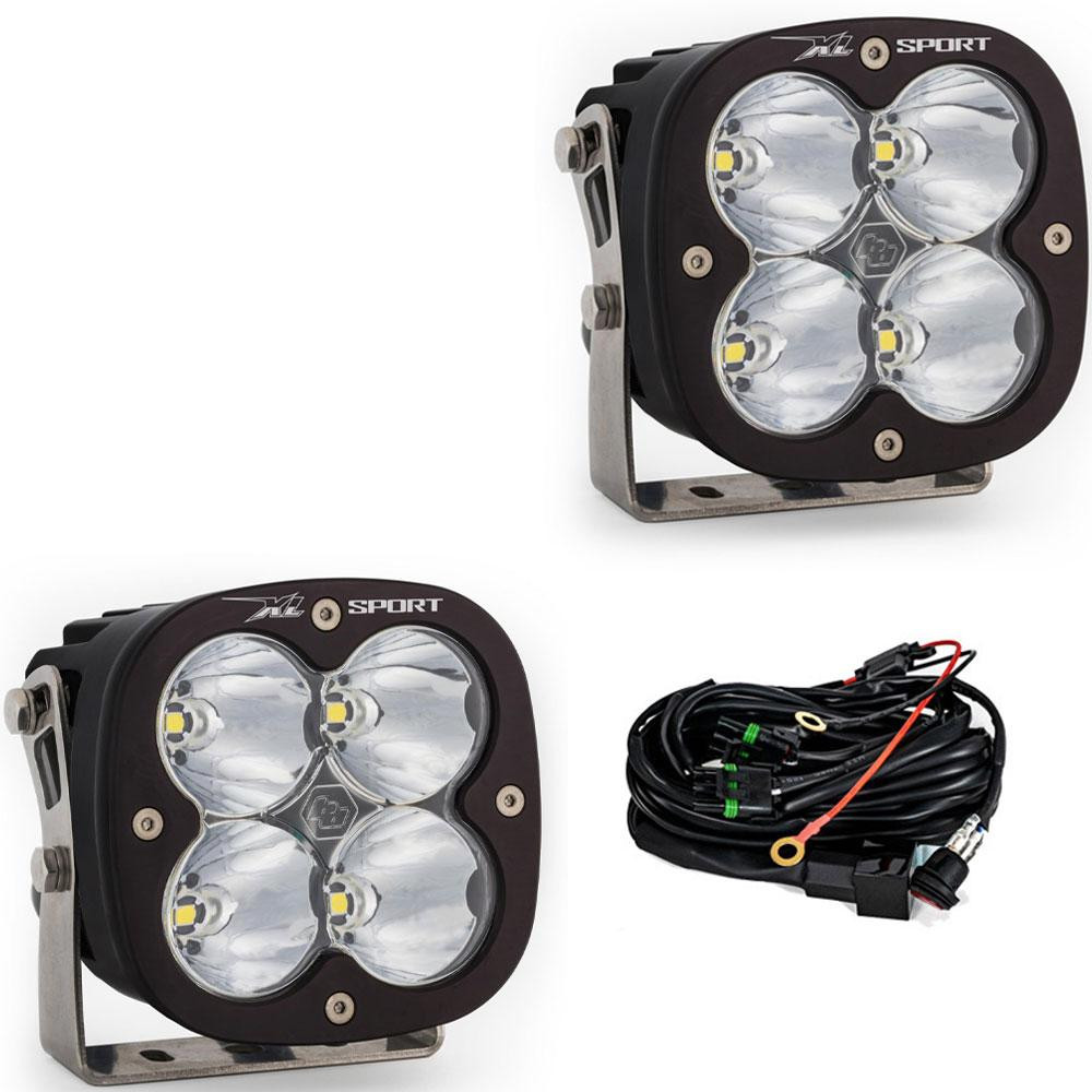 baja designs xl sport led auxiliary light pod pair universal 1