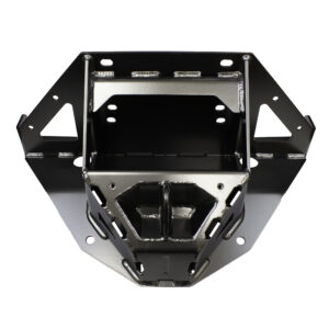 sdr motorsports polaris xpedition x plorer front bumper and winch mount 1