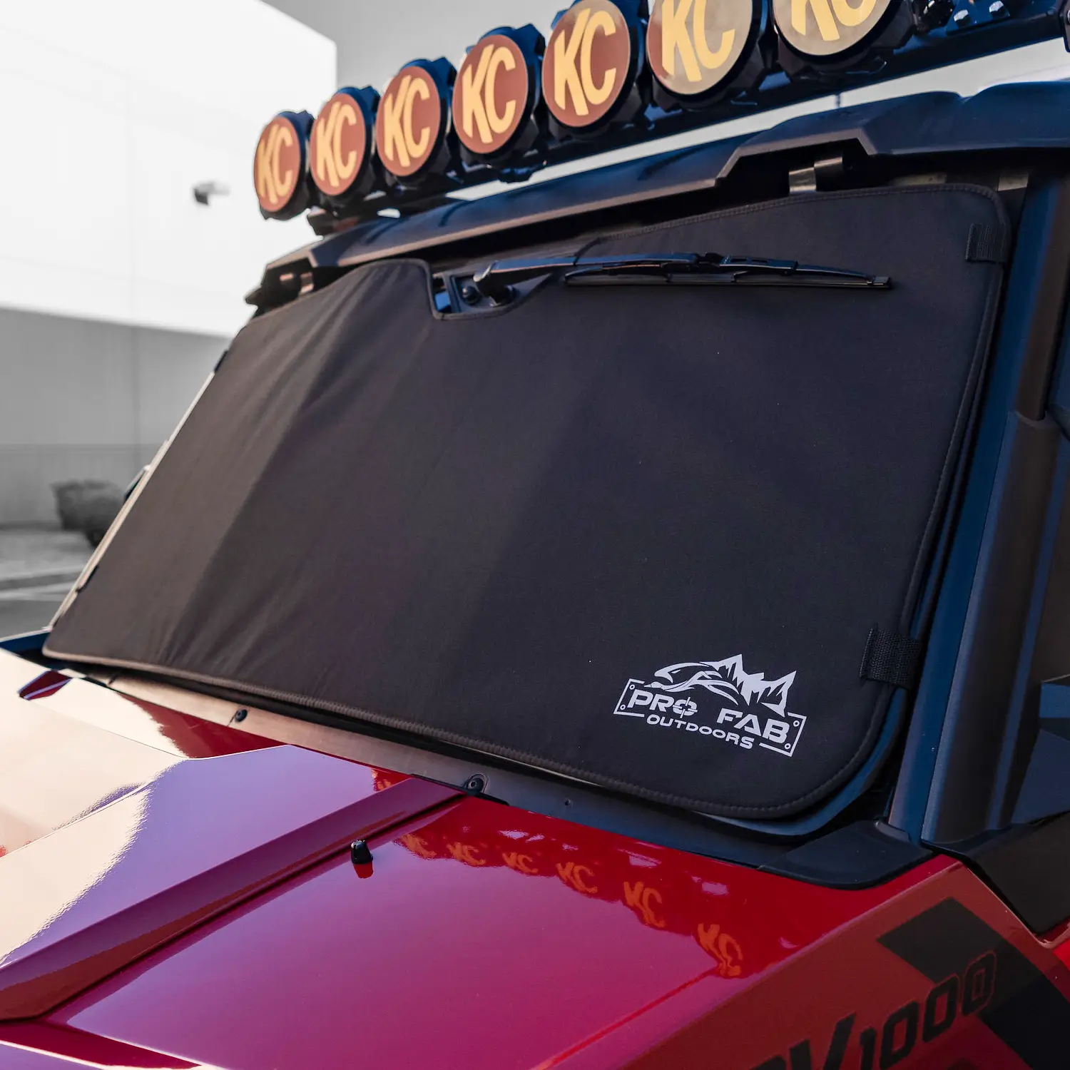 Pro Fab Outdoors Padded Windshield Cover For Polaris Xpedition 1