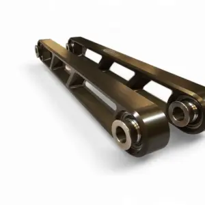 elektric offroad designs polaris rzr pro r rear sway bar link in gun metal finish 1.png