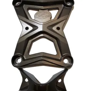 elektric offroad designs polaris rzr pro xp radius rod plate with tow hook gunmetal 4.png