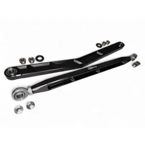 elektric offroad designs polaris rzr pro xp radius rods in black finish 12