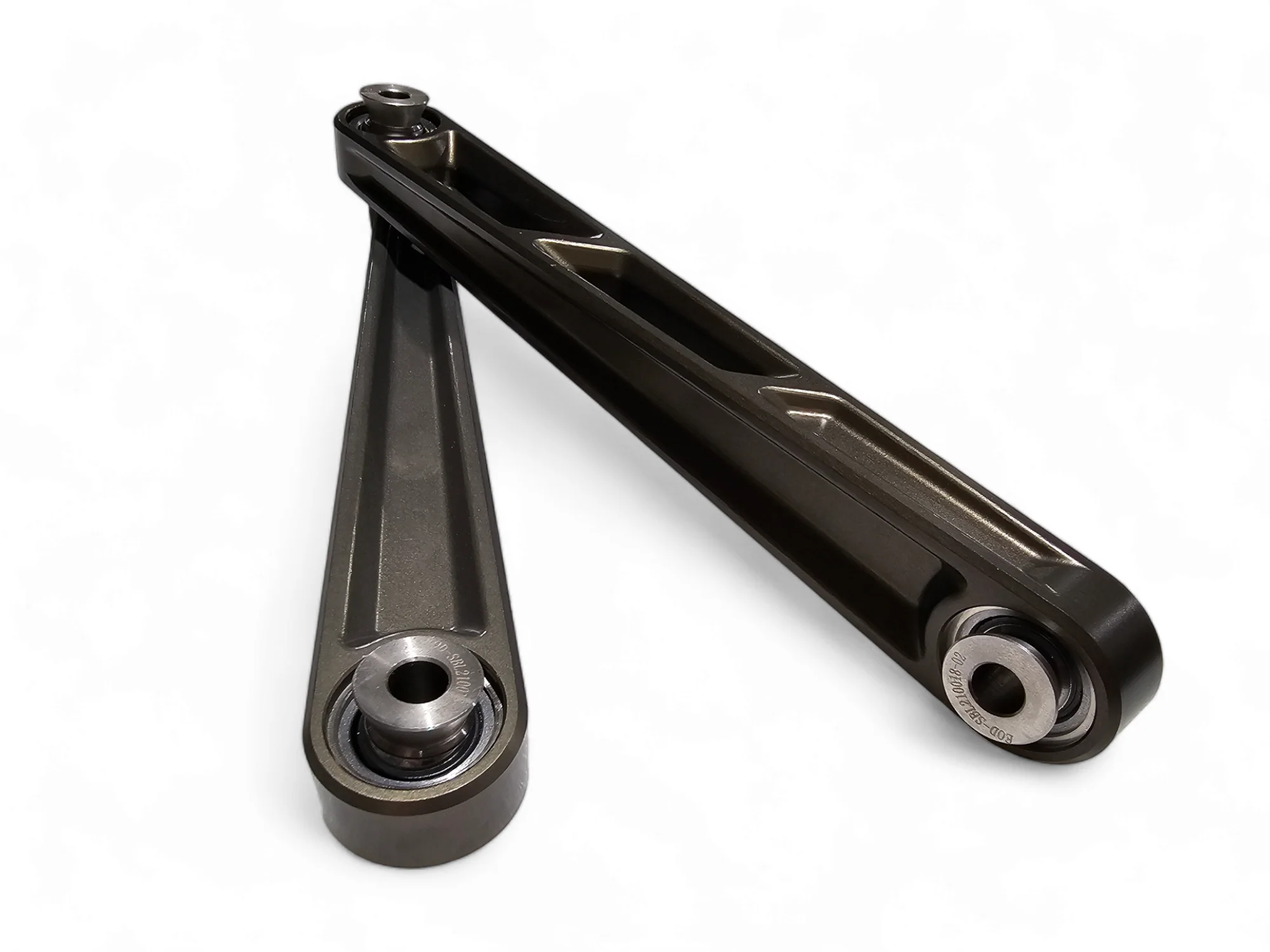 elektric offroad designs polaris rzr turbo r pro r front sway bar link in gun metal finish 3.png