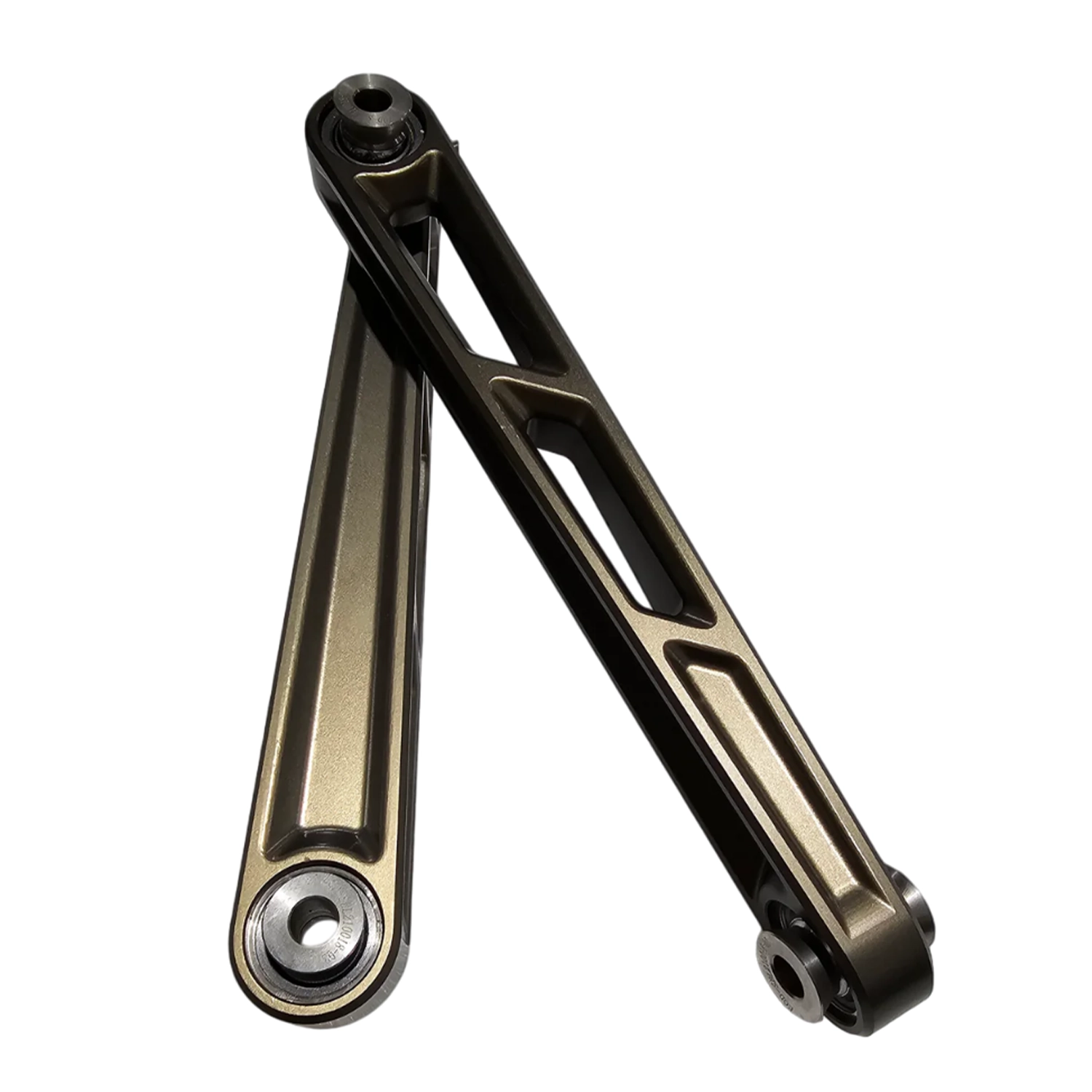 elektric offroad designs polaris rzr turbo r pro r front sway bar link in gun metal finish 4