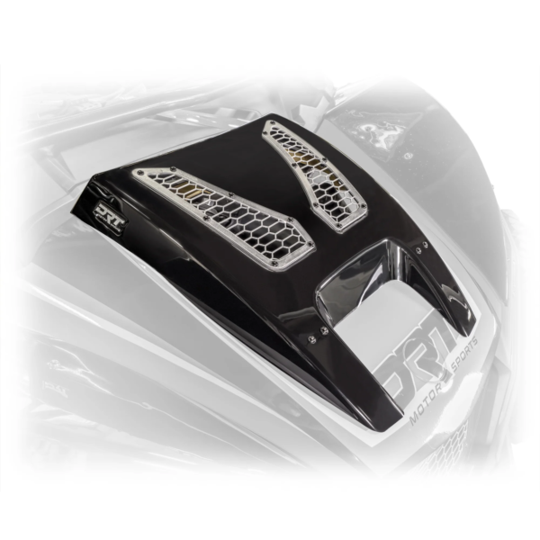 drt motorsports can am 2024 maverick r high impact abs hood scoop 1