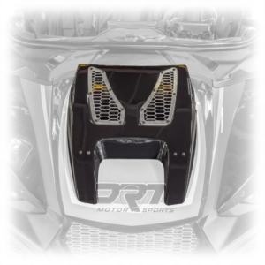 drt motorsports can am 2024 maverick r high impact abs hood scoop 3