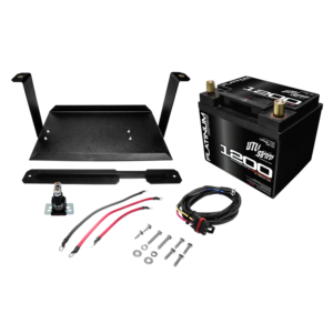 utv stereo polaris xpedition 2nd battery kit