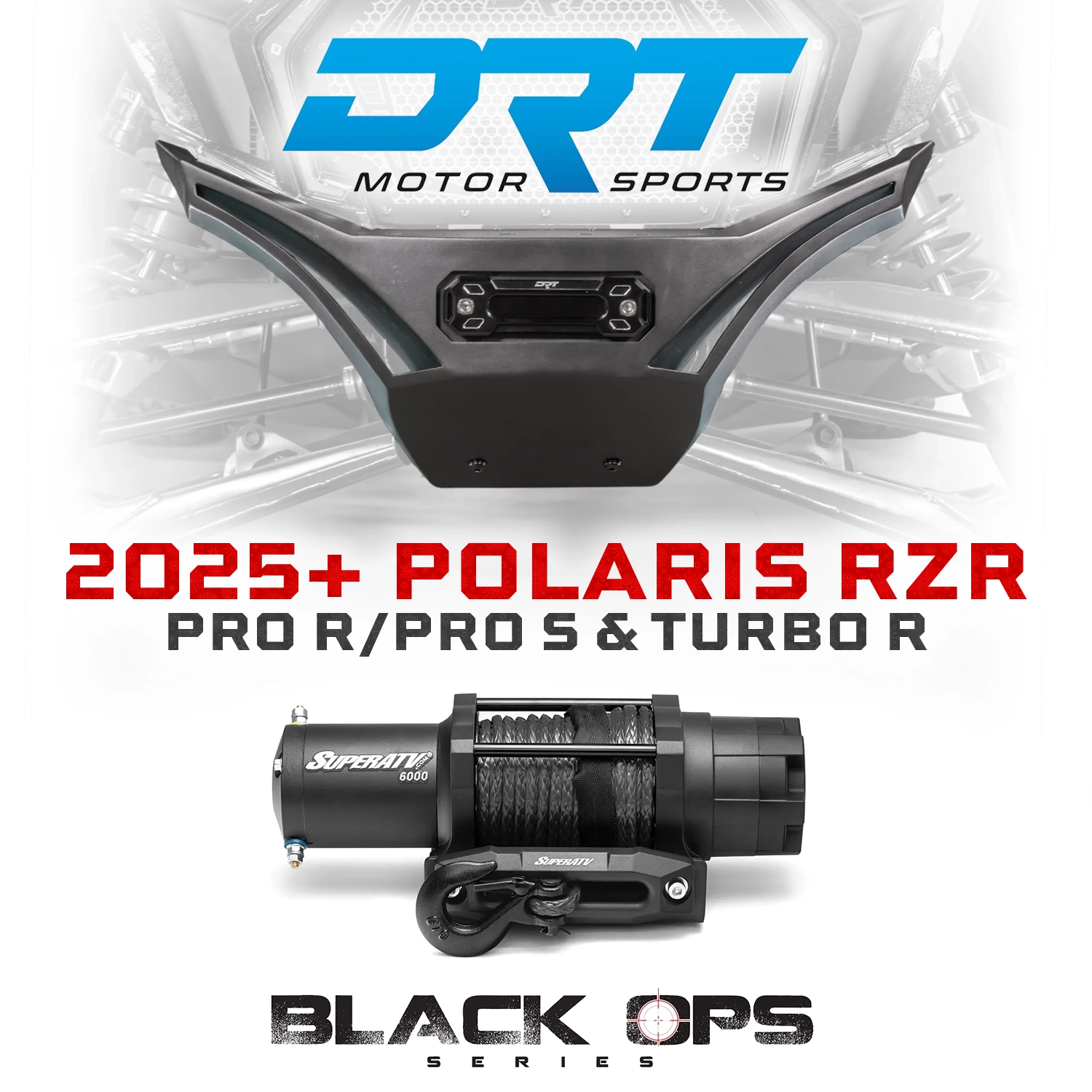 drt motorsports polaris rzr pro r pro s and turbo r v2 bumper