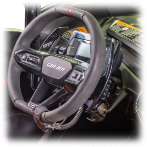 drt motorsports can am 2024 maverick r billet paddle shifters 5.jpg