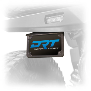 drt polaris 2024 xpedition rear bumper license plate bracket 11