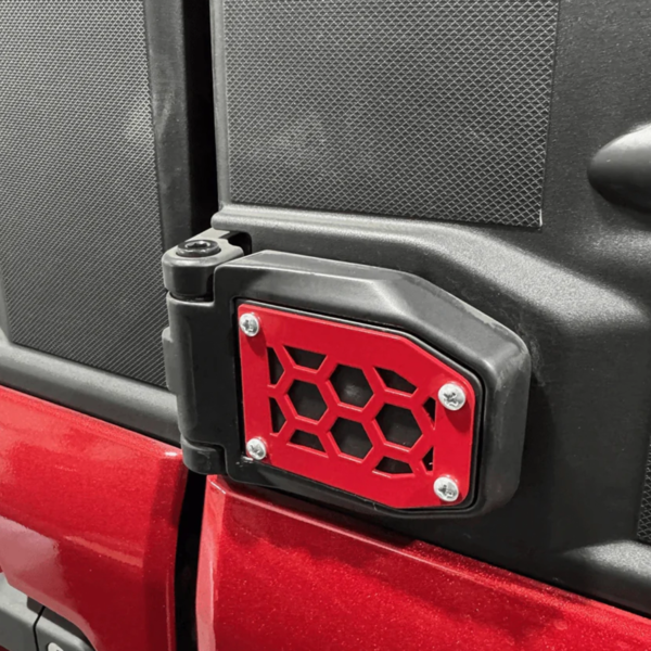 ajk offroad polaris ranger 1500xd door hinge accent 1