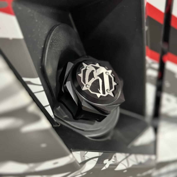 sector seven billet gas cap for polaris 3