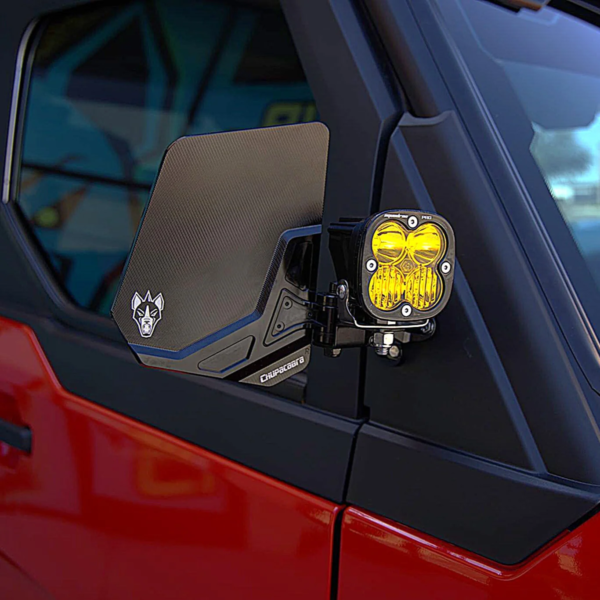 Chupacabra Offroad Cuero UTE Side Mirror with Polaris Xpedition