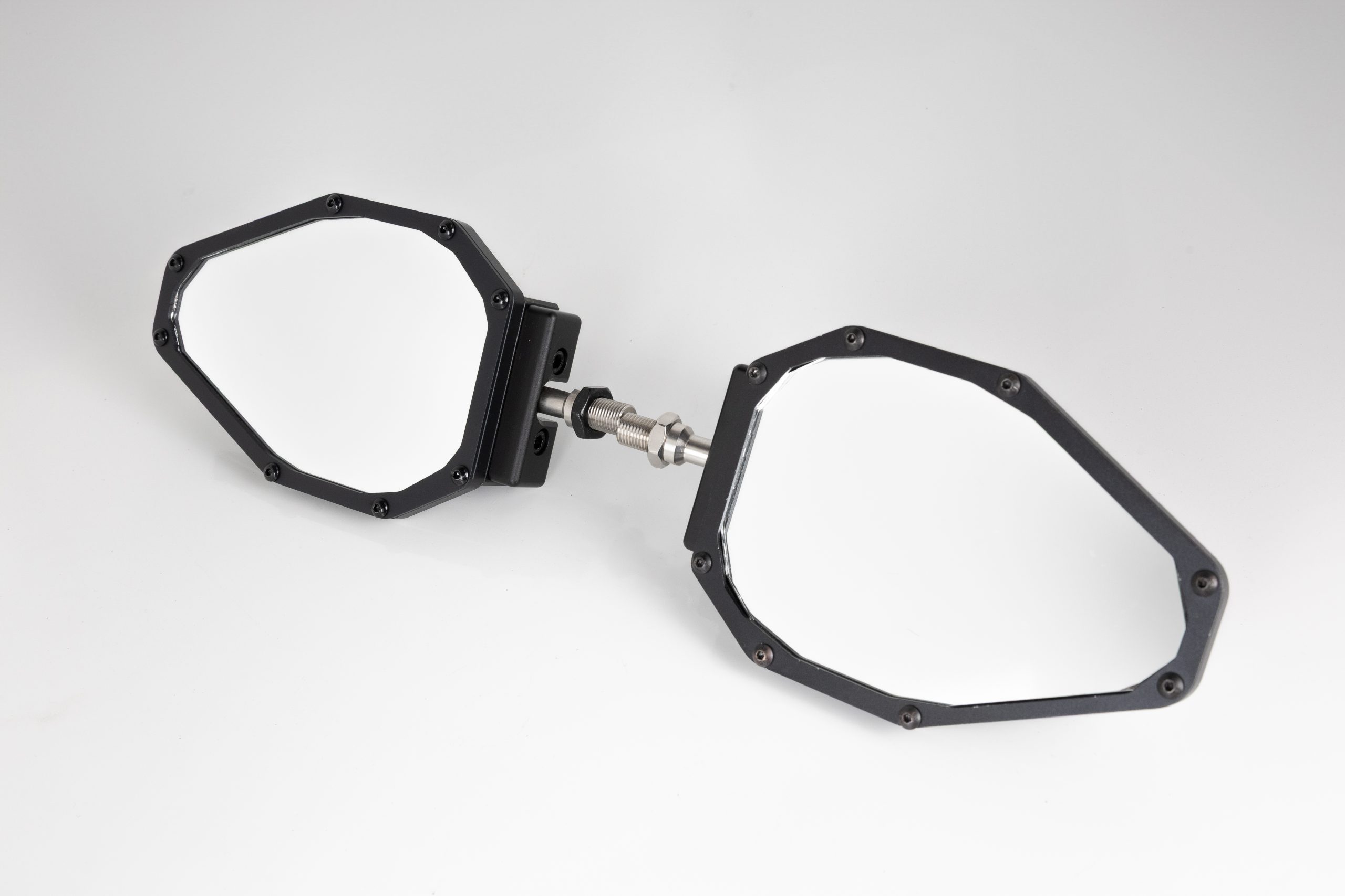 black ops machine utv side mirror set 2