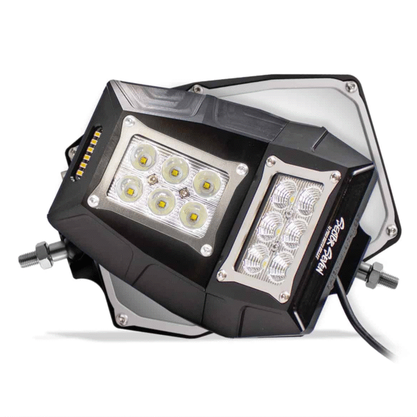 sector seven sawtooth black led lighted mirrors polaris xpedition 2