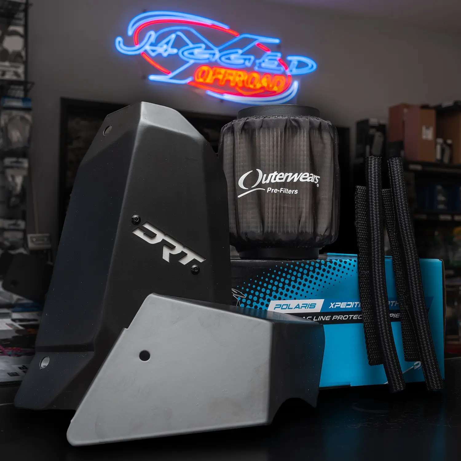 Polaris Xpedition Northstar Essentials Kit B's Fab Door Extenders, Outerwears Pre Filter & DRT AC Line Guards 1