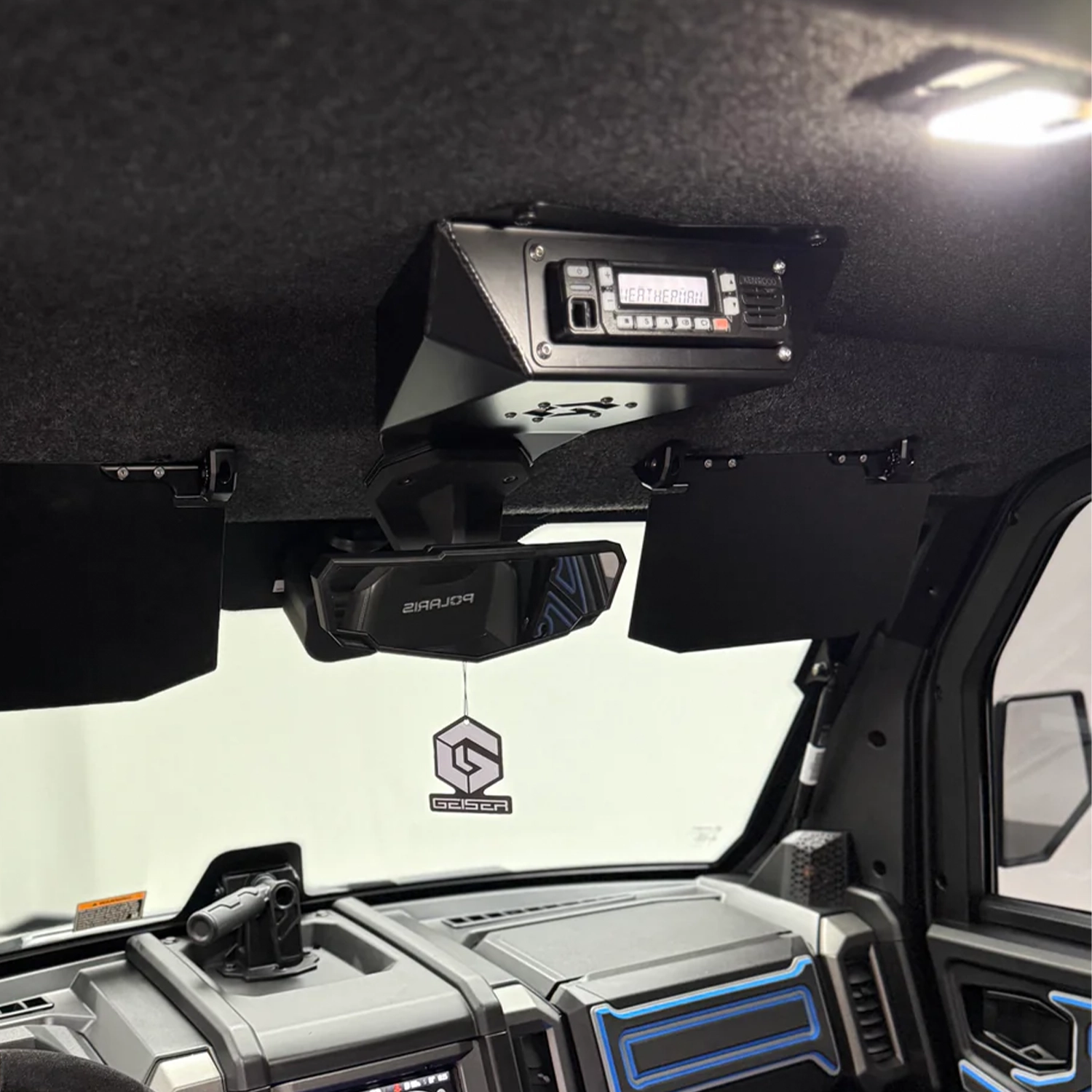 geiser performance polaris xpedition radio mount 2