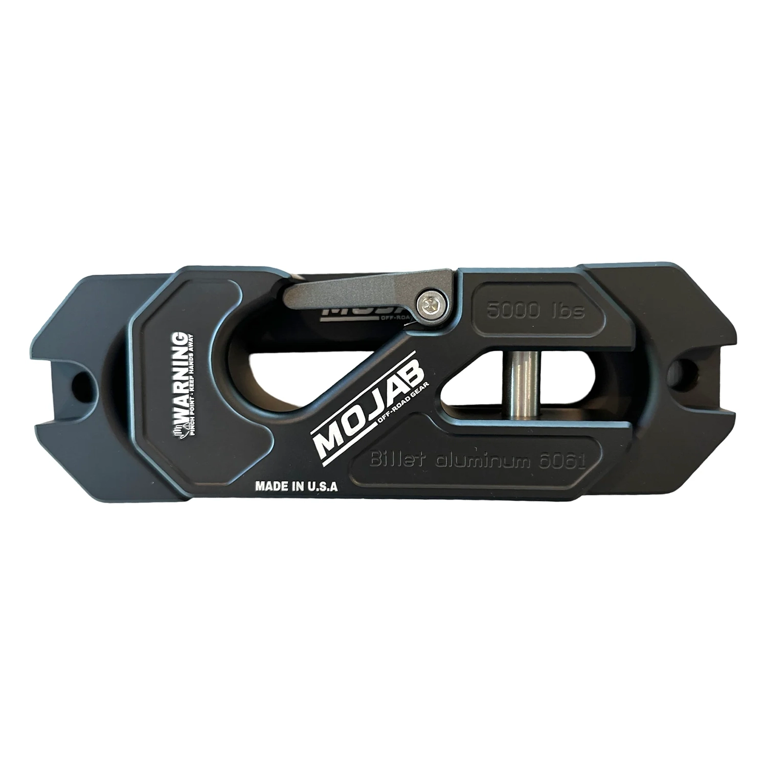 mojab offroad side by side utv aluminum recessed winch shackle with fairlead kit closed latch 17