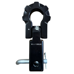 mojab offroad 2 aluminum hitch receiver with aluminum d shackle 9t 5