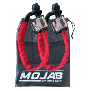 mojab offroad soft shackle 1 4 x 24 with sleeve and bag set of 2 shackles 1