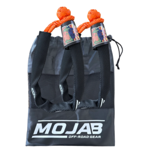 mojab offroad soft shackle 1 4 x 24 with sleeve and bag set of 2 shackles 3