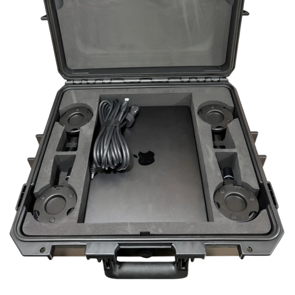 jagged x offroad hard travel case for starlink mini mount 3