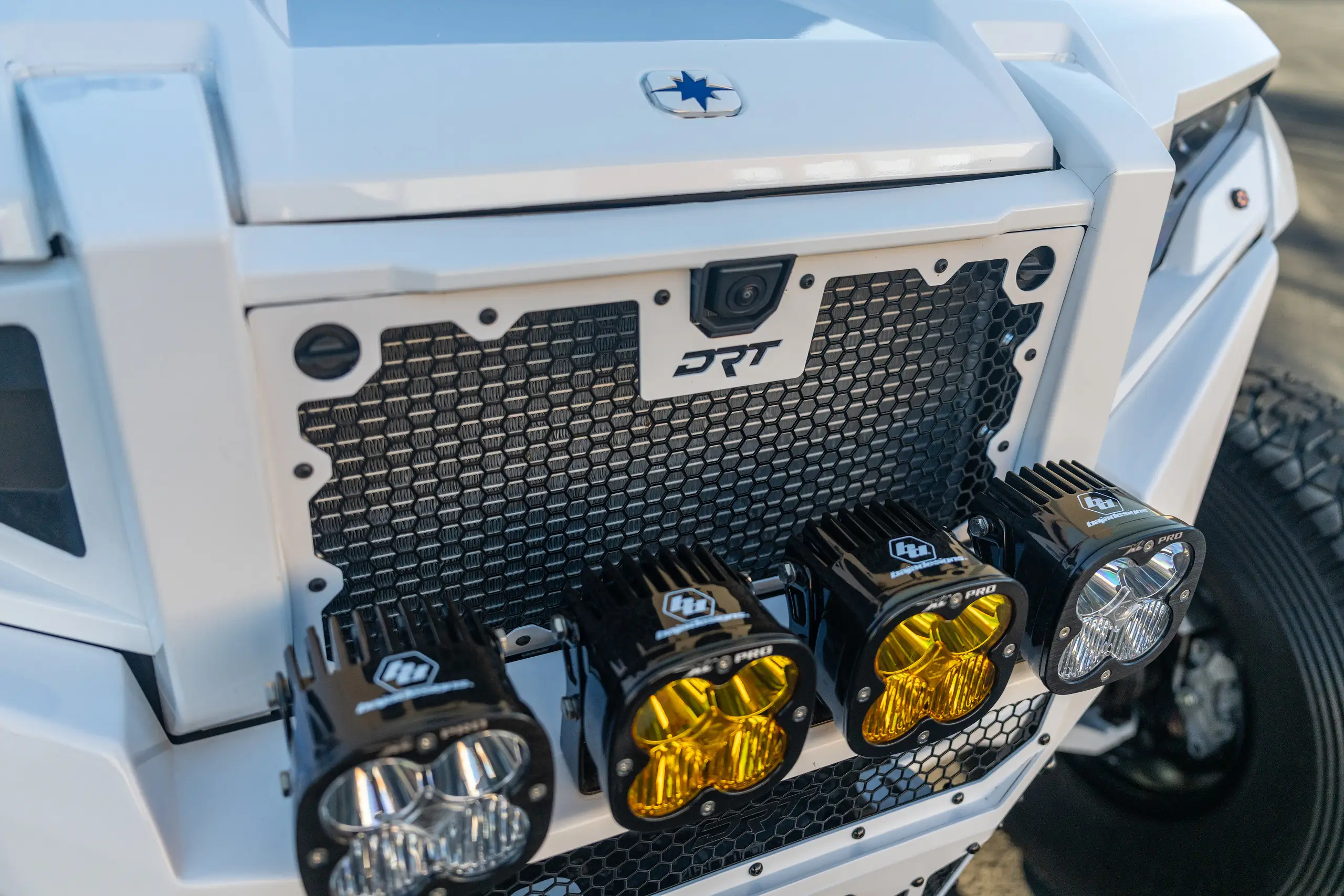 2 4 polaris xpedition drt motorsports grill insert jagged x offroad