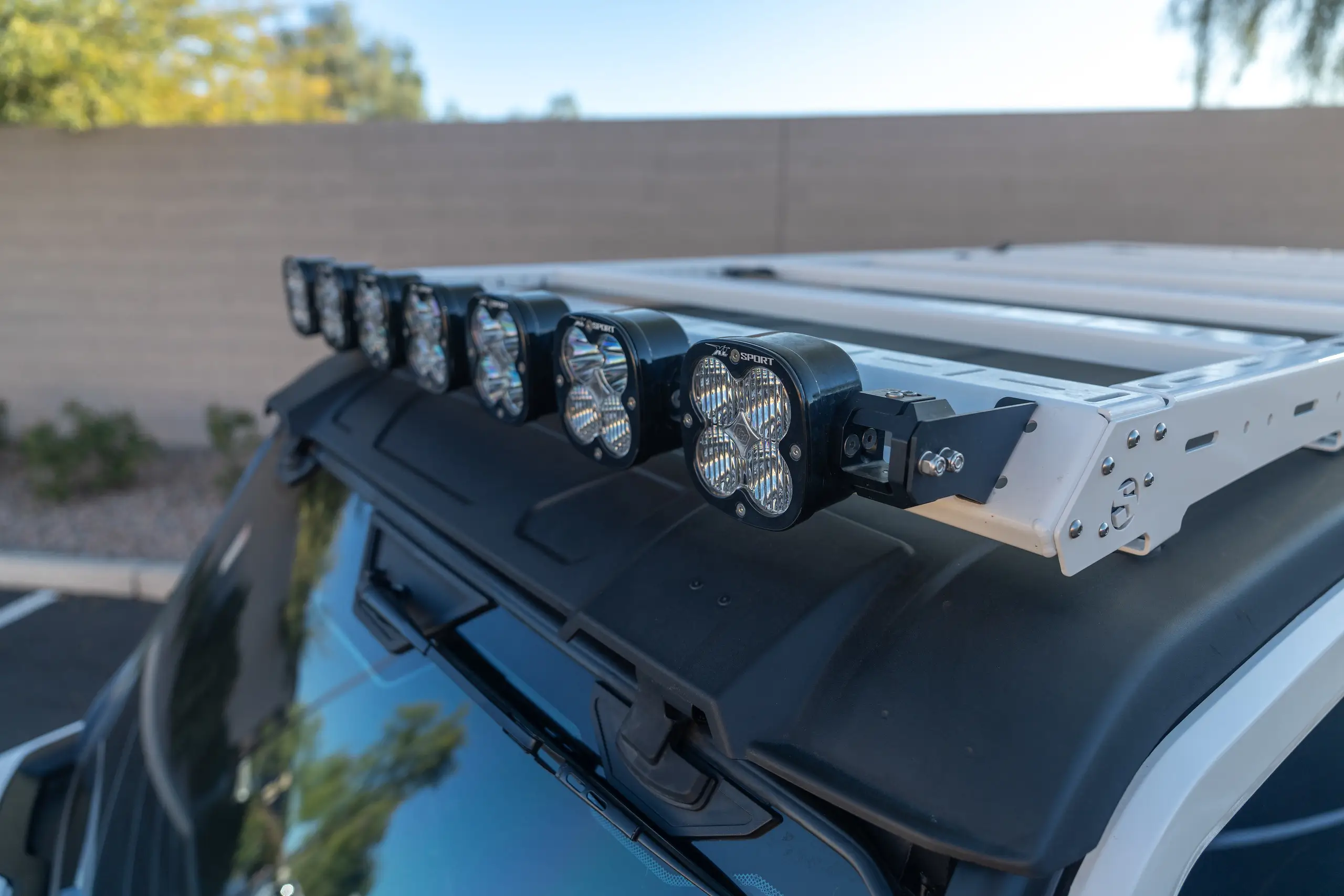 5 2 polaris xpedition baja designs xl sport 40 inch light bar jagged x offroad