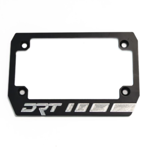 drt motorsports registration license plate holder 1