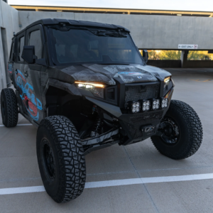 XTC Power Products Polaris Xpedition Headlight & Turn Signal Bundle — Amber Turn Signals + Self Canceling System with Billet Lever 5