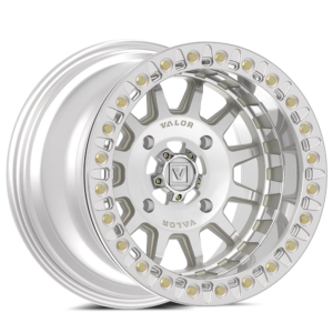 valor offroad v09 beadlock utv wheel raw machined 6