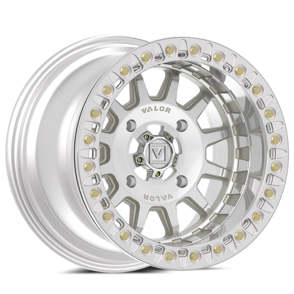 valor offroad v09 beadlock utv wheel raw machined 6