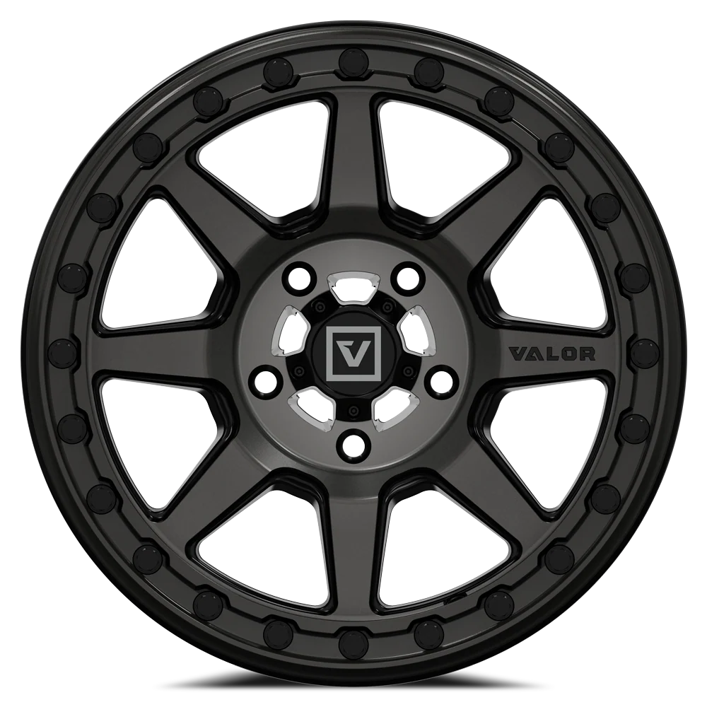 valor offroad v13 beadlock utv wheel dark tint 2