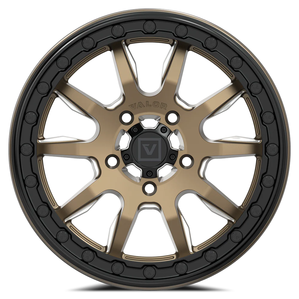 valor offroad v15 beadlock utv wheel beadlock satin bronze 2.png